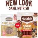 Nutrish Soup Bones Premium Dog Chews with Real Beef and Barley, 11 Chews, (Rachael Ray) (EXP 02/21/26)