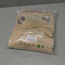 NICETOWN Weighted Outdoor Curtains for Patio Waterproof, Thermal Insulated Room Darkening Top & Bottom Grommets Drape, Windproof and Better Privacy for Porch, Biscotti Beige, W52 x L84, 1 Panel