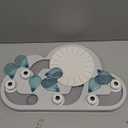 Catstages NinaOttosson Rainy Day Puzzle & Play  Interactive Cat Puzzle Feeder for Indoor Cats, 19 Hidden Treat Compartments, Slow Feeder, Durable & EasyClean