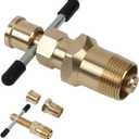 Pipe Olive Remover Puller Tool Easy Removal Without Damage, Olive Puller Ferrule Puller, Compression Sleeve Puller Suitable for Brass Olive Pipes with Diameters of 1/2in & 3/4in