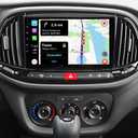 Car Stereo for Dodge RAM ProMaster City 2015-2021 Headunit with Carplay Android Auto 9" Touchscreen Android 13 in-Dash Head Unit WiFi GPS Navigation Mirror Link AHD Backup Camera Mic 2G+32G