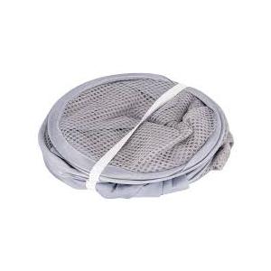 Pop Up Foldable Mesh Laundry Basket Blue 