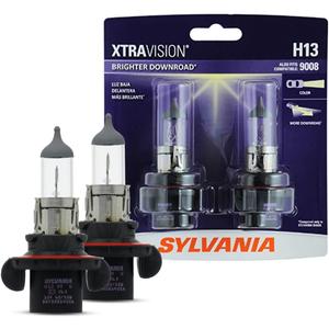 SYLVANIA - H13 XtraVision - High Performance Halogen Headlight Bulb, High Beam, Low Beam and Fog Replacement Bulb (Contains 2 Bulbs)