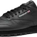 Reebok Classic Leather Sneakers for Men, Casual Tennis Mens Shoes, Core Black/Core Black/Pure Grey5, 9