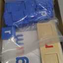 Coogam Wooden Short Vowel Reading Letters Sorting Spelling Games, Site CVC Words Learning Flashcards Alphabet Puzzle Montessori Educational Toy Gift for Kids 3 4 5 Years Old