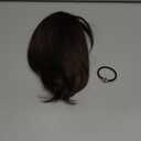 Ponytail Extension - 10" Short Claw Clip in Ponytail Hair Extensions Messy Bun Hair Piece Natural Soft Synthetic Straight Pony Tail Hair Pieces for Women - Chocolate Brown