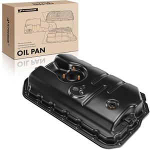 A-Premium Lower Engine Oil Pan Sump with Drain Plug Compatible with Audi A4 Quattro, A5 (Quattro), A6 (Quattro), A7 (Quattro), A8 (Quattro), Q5 Q7