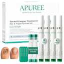 Apuree Antifungal Pen Extra Strength: 25% Undecylenic Acid 1% Tolnaftate | 6Pcs Day & Night Care Nail Fungus Pen | FSA-HSA | Fungal Nail Treatment Repair For Damaged Yellow Discolored Thick Nails