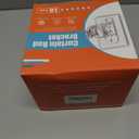 MUAKIOY No Drill Curtain Rod Bracket Holders, (8 Pack) Adjustable Self Adhesive Curtain Hooks, No-Nail Stick on Wall Curtain Rod Hangers for Bathroom Bedroom Kitchen and Livingroom