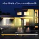 Smart Wall Washer Light 6CCT Adjustable Color Temperature & Dimmable 1%-100%, Super Bright LED Bar Light with Smart APP Control, Waterproof IP65, Timer & Remote for Indoor/Outdoor Decor