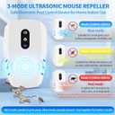 2026 Cvtayn Upgraded Ultrasonic Pest Repellent Indoor Insect Repeller,Pest Control,Repellent Roach,Mouse,Bugs,Mosquito,Mice,Spider, Ant,Rodent Repellent Ultrasonic Plugin,3 Mode Switching,6 Packs