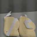 NOVA Heel Protectors with Sheepskin Fleece  Pressure Relief Heel Cushions for Bed Sores, Heel Pain & Ulcers  Soft Breathable Padding, Adjustable Velcro Straps, Washable, Universal Fit, 1 Pair