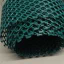 MaPorch Plastic Wire Mesh Fence - Hunter Green, 15.7" x 10 ft - Plastic Chicken Wire Fencing for Dogs, Rabbits & Poultry - Chicken Netting Barrier - Balcony Netting for Pets - Balcony Cat Barrier