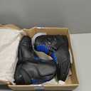 Motorbike Boots Waterproof Motorcycle Boots Men's Motorcycle Shoes (Blue, 14, US Footwear Size System, Adult, Men, Numeric, Medium, 14)