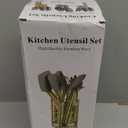 Gold Kitchen Utensils Set, Berglander 38 Pieces Non-stick Silicone Cooking Tools Spoon Spatula Set With Sturdy Stainless Steel Utensil Holder, Dishwasher Safe