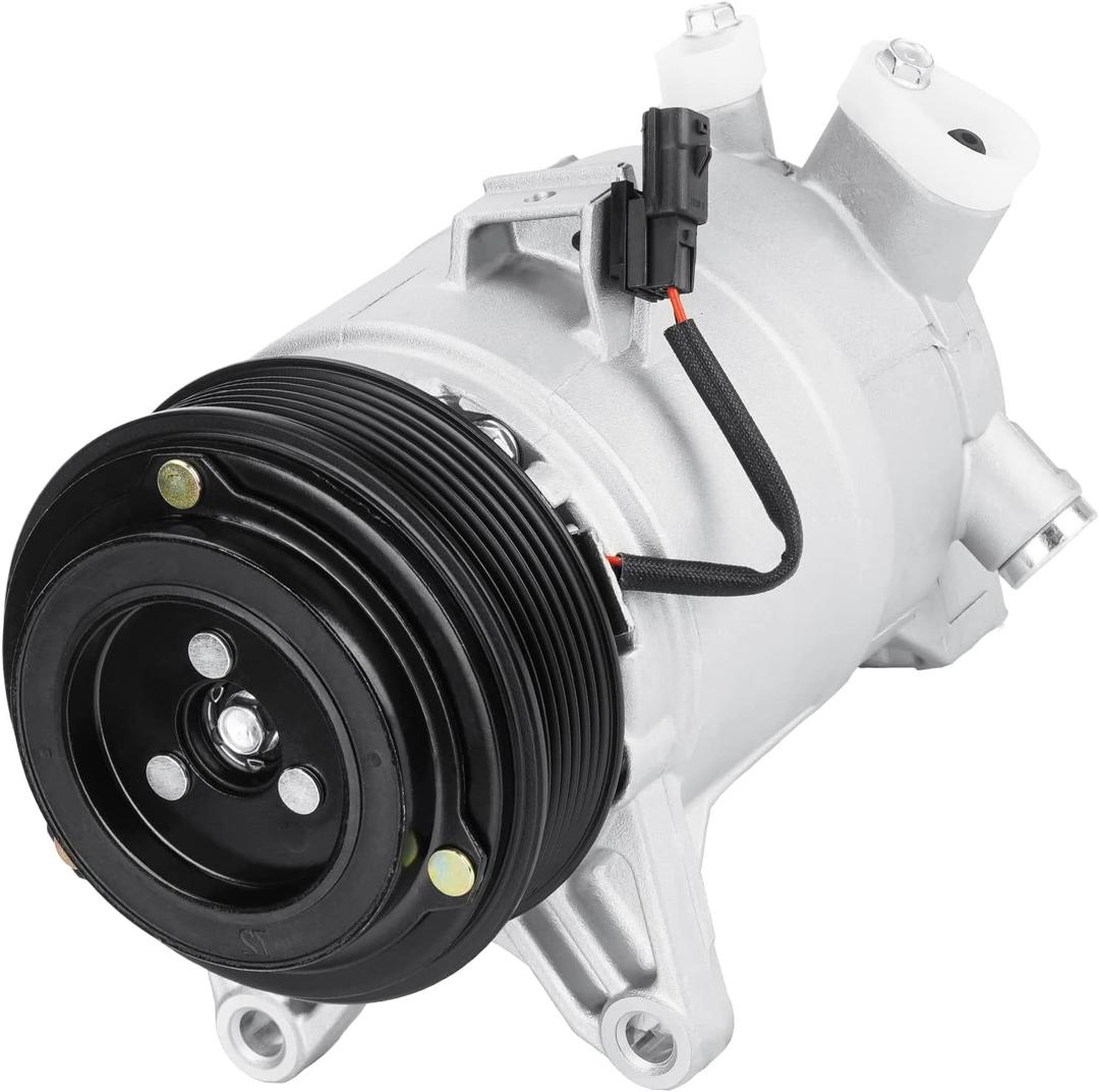 AC Compressor with A/C Clutch Fits for Nissan 3.5 3.5L Murano 2003 2004 2005 2006 2007, Quest 2004 2005 2006 2007 2008 2009, CO 10863JC