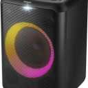 PHILIPS X3206 Bluetooth Party Speaker with Deep bass, Up to 14 Hours Battery, Party Lights and Karaoke Effects, Microphone and Guitar Input, Audio-in, USB Charging, Built-in Trolley, TAX3206