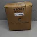 Outdoor Chair Cushions, Water-Resistant & Fade-Resistant, Patio Furniture Seat Replacement Chair Pads with Ties Zipper, Removable Cover, Non-Slip Bottom, Set of 4, 18.5 x 16 Inch, Beige