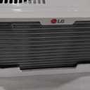 LG LW8024RSMX Window Conditioner, Wi-Fi Enabled w/Remote, 350 Sq.Ft, 4-Way Air Deflection, 3 Cooling and Fan Speeds, 115V, 8,000 BTU, White