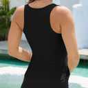 Acmplla Summer Tank Top for Women 2025 Womens Tank Tops Sleeveless Top Basics Camisole Cute Yoga Gym Shirts Black M (Black, M)