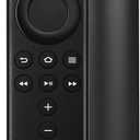 Replacement Voice Remote Control Fit for Smart TV (2nd Gen/3rd Gen), (HD/4K Max/4K/Lite), Cube, Smart TV (3rd Gen, Pendant Design), Not for Roku All Black