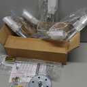 ASGYISA 6-Lights Semi Flush Mount Ceiling Light Fixture Modern Chrome Matte Sputnik Chandelier Farmhouse Ceiling Lighting for Kitchen Bedroom Dining Room Living Room (Silver)