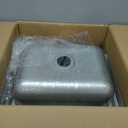 WILPREP Hand Sink Commercial Stainless Steel Sink for Washing, NSF Utility Sink with Gooseneck Faucet, Wall Mount Kitchen Sink for Restaurant Bar RV Bathroom Laundry Room (17 x 15 Inches)