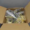 Crowye 18 Pcs Foil Spray Centerpiece Table Decoration Party Star Burst Metallic Graduation Table Centerpieces for Spring Party Birthday Season Wedding Holiday(Black Gold)