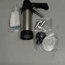 Cookie Press Gun Kit, Stainless Steel Cookie Press for Baking, Christmas DIY Cookies Press Maker Set with 13 Discs and 8 Icing Tips, Multifunctional Detachable Cookie Maker Machine for Biscuits