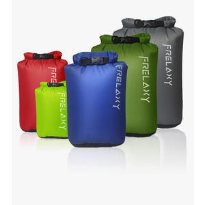 Frelaxy Dry Bag 5-Pack, Ultralight Dry Sack, Outdoor Bags Keep Gear Dry for Hiking, Backpacking, Kayaking, Camping, Swimming, Boating