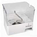 WPW10347093 Removable Ice Bin Compatible with Whirlpool Ice Bucket Replacement, W10347093 Ice Maker Assembly for Whirlpool Refrigerator Ice Bin