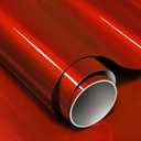 ColorFusion PPF by VViViD, Gloss Sinister Red Dry Apply PPF Vinyl Car Wrap Roll 1ft x 5ft