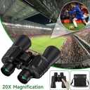 20x50 High Powered Binoculars for Adults, Waterproof Compact Binoculars with Low Light Vision for Bird Watching Hunting Camping Travel Cruise Hiking Sports Stargazing, Christmas Birthday Gifts for Men
