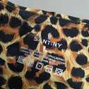 SANTINY 18" Long Swim Skirts for Women Tummy Control High Waisted Swimsuit Bottoms Modest Bathing Suit Skirt (L)