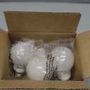 Dusk to Dawn Sensor LED Outdoor Light Bulb, Daylight White 5000K, A19 13W(100 Watt Equivalent) Bright Porch Lighting, 1200LM, Auto-On/Off Photocell Sensor for Garage Yard Patio Garden-4 Pack