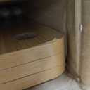 Furinno TURN-N-TUBE Storage Shelves, 3-Tier Book Shelf, Corner Shelf, Toolless Open Shelves, for Organization and Storage, Living Room, Garage, Home Office, Beech