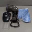 Powerful Handheld Fabric Steamer - 1800W with Fast Ceramic Heat-Up Plate, 2-in-1 Ironing & Wrinkle Remover, Steam Nozzle, Lint Brush - Gray, for US 120V Only (Grey)