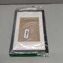 upsimples 8x12 Picture Frame, Display Pictures 6x8 with Mat or 8x12 Without, Wall Hanging Photo Frames, Black, 1 Pack