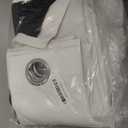 BGment Short 100% Blackout Curtains for Bedroom, Thermal Insulated Energy Efficiency Noise Reducing Grommet Curtains 45 Inch Length with Liner for Small Window 2 Panels Each 42 Inch Wide, Pure White