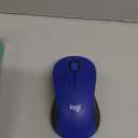 Logitech Signature M550 L Full Size Wireless Mouse - for Large Sized Hands, 2-Year Battery, Silent Clicks, Bluetooth, Multi-Device Compatibility - Blue