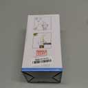 HAIZEEN 13ounce/ 380 ml Clear Glass Olive Oil Dispenser Bottle - Oil & Vinegar Cruet with Pourers and NO Funnel Needed - Olive Oil Carafe Decanter for Kitchen and BBQ (12.8 Ounces)