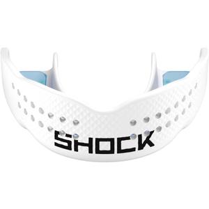 Shock Doctor Sports Mouth Guard, Breathable Low Profile Custom Fit, Basketball, Football, Lacrosse, Hockey & More (White)