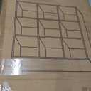 9-Cube Book Shelf White