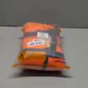 Lelepet Dog Winter Coat Waterproof Dog Jacket with Harness Built in Windproof Reflective Pet Coats for Small Medium Large Dogs, Thermal Fleece Lined Coats for Cold Weather Walking Hiking, Orange, XL