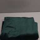 jinchan Emerald Green Velvet Christmas Curtain 84 Inch Long for Living Room Holiday Room Darkening Drapes Thermal Insulated Soft Luxury Curtain, 1 Panel Rod Pocket Festive Window Treatment