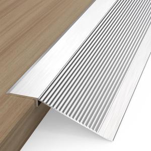 Aluminum Floor Transition Strip, Threshold Ramps for Doorways Floor Transition Strip Self Adhesive Door Threshold Height Less Than 1.6 Inch