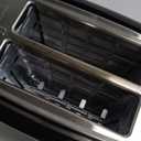 Toastmaster 2-Slice Cool Touch Toaster, black with stainless accent
