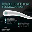 Seaguar Tatsu Fishing Line for Casting, & Live Bait, 100% Fluorocarbon, Clear, Multiple Sizes