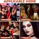 KESYOO 1 Pc Big Nose Funny Small Glasses Halloween Costume Party Decoration Cosplay Props