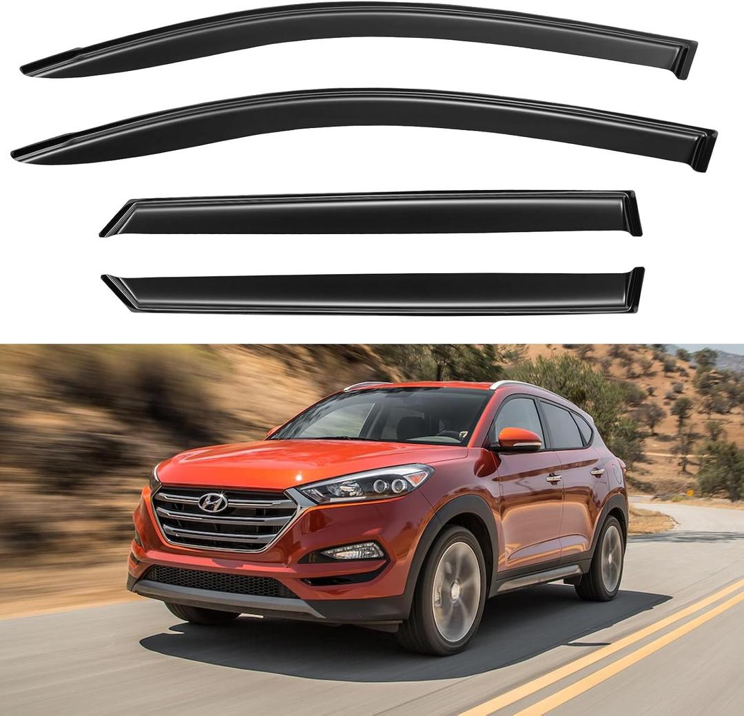 Window Visors Rain Guards for 2016 2017 2018 2019 2020 2021 Hyundai Tucson